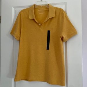 Men’s Banana Republic Factory short sleeve slim yellow polo